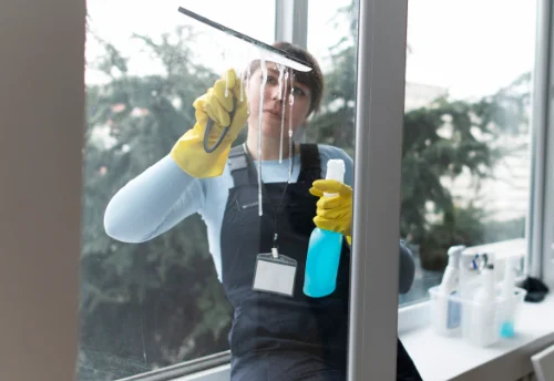 Nettoyage de vitres intérieures et extérieures à Avançon